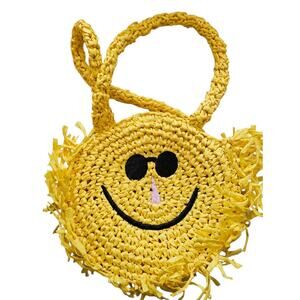 Stella McCartney Kids Sunshine Raffia Girls Bag